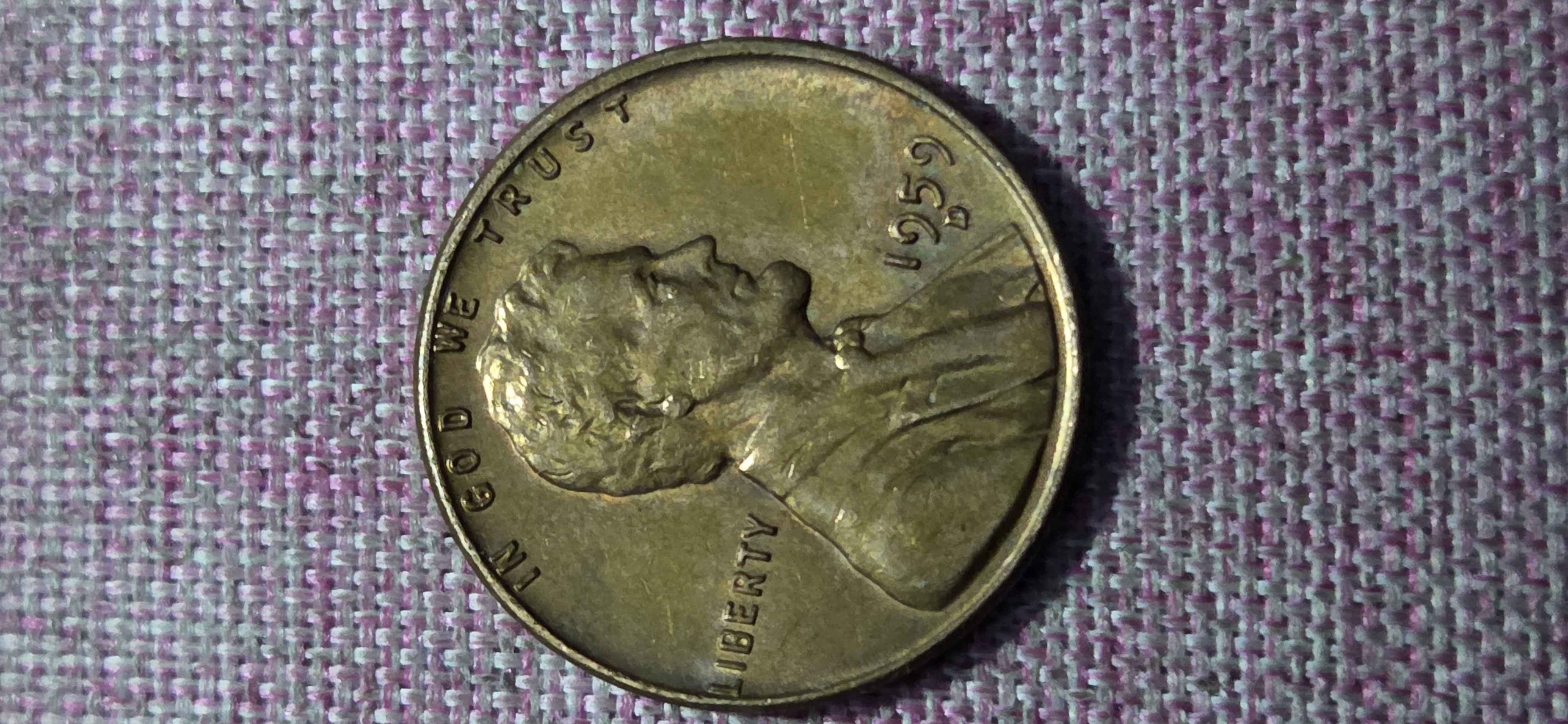 1959-D Penny in great condition. Sharp details and…