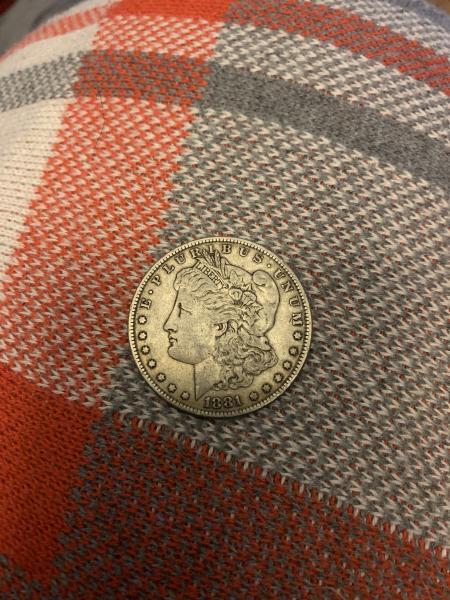 We have a few of these morgan dollar…