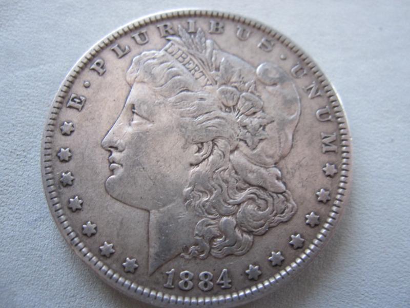 1884 Morgan Silver Dollar. There's a whole story&hellip;