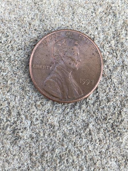 1992 Lincoln close AM penny