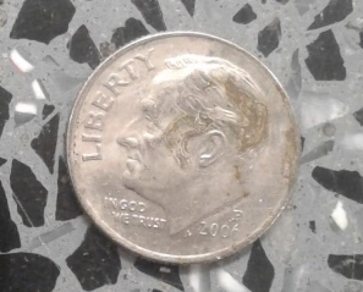 Very rare Error dime