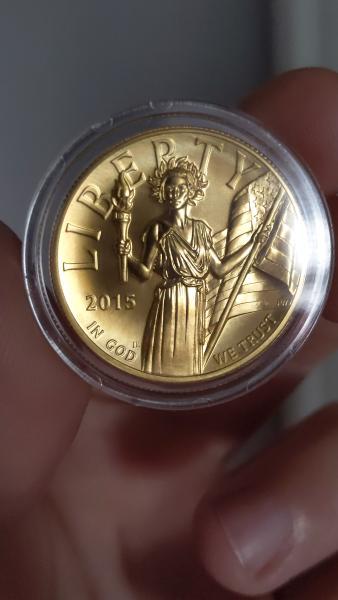 2015-W High Relief American Liberty Gold
