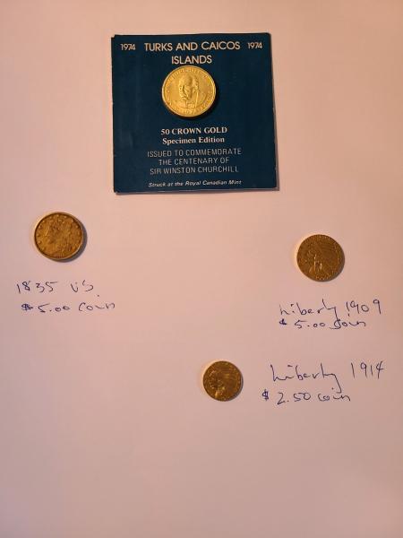 Gold coins from my aunt