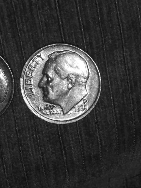 Dime with multiple errors..the word GOD. And a&hellip;