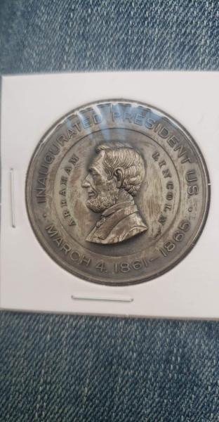 sipver medallion token from 1928 detroit coin club.