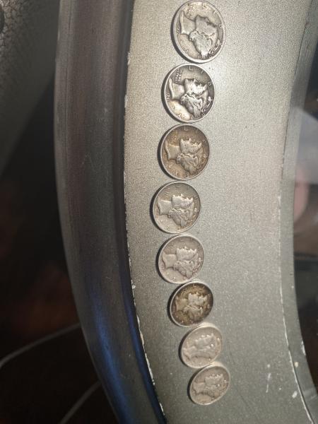 Hi I have (8) mercury Liberty dimes. The&hellip;