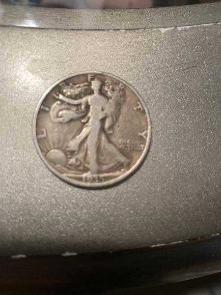 Hi I have a 1935 walking liberty half…