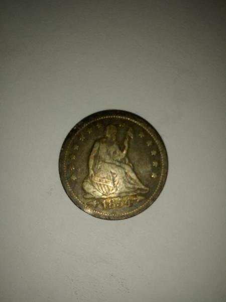1854 seating liberty quarter I have 29 coins&hellip;