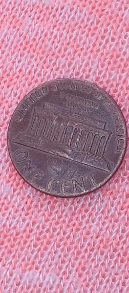 Penny thats rounded and has been stamped again&hellip;