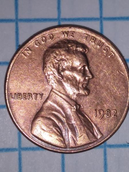 1982 small date copper