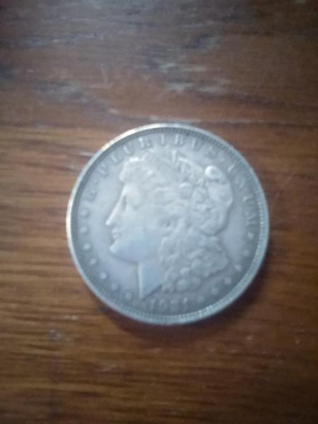 1921 silver dollar