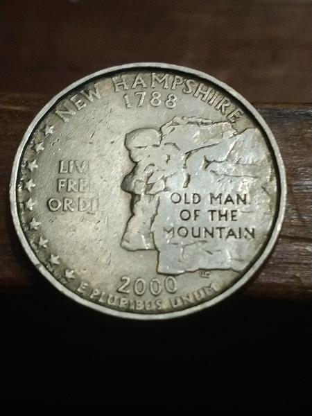 I have a 2000 new hampshire quarter in&hellip;