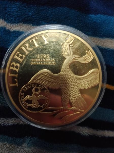 1795 turban head (small eagle) with e pluribus&hellip;