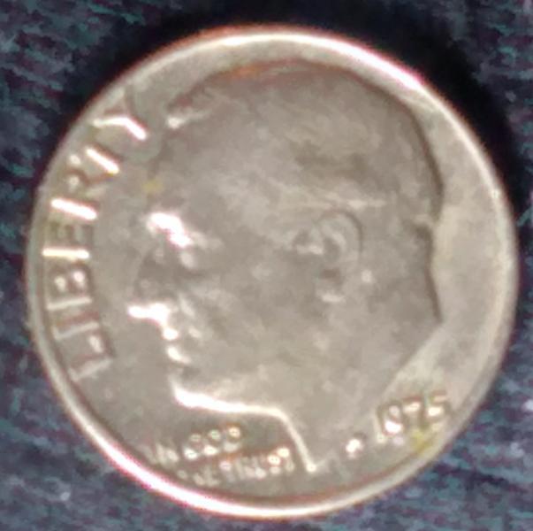 1975 no mint mark dime
