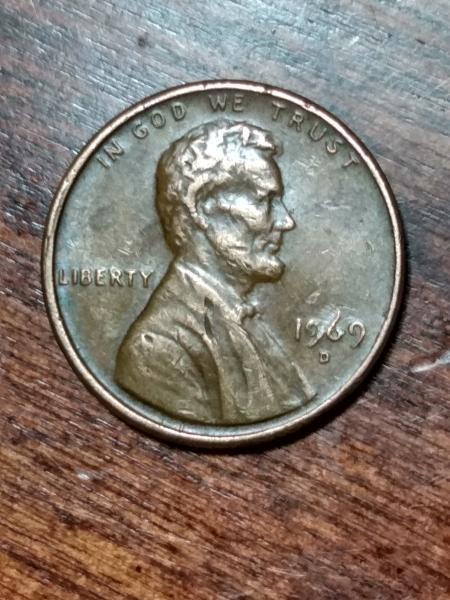 1969 penny