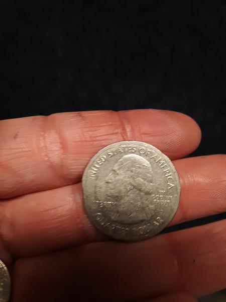 A 2013 Ohio State quarter with many flaws