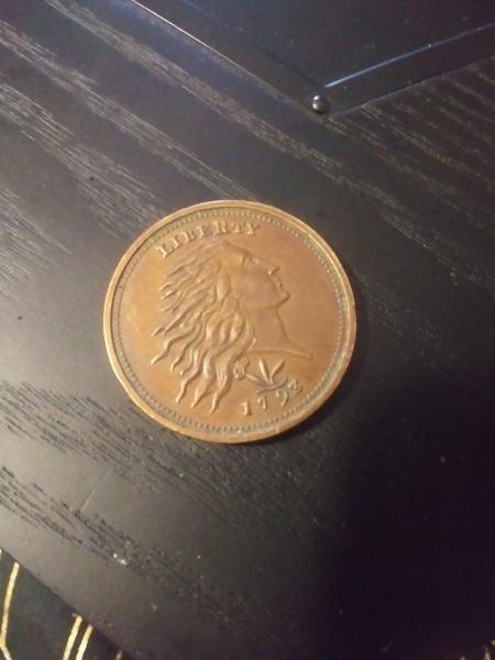 1793 flowing hair wreath cent not sure if&hellip;