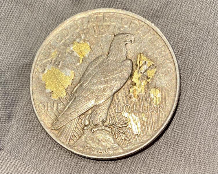 1922 peace silver dollar