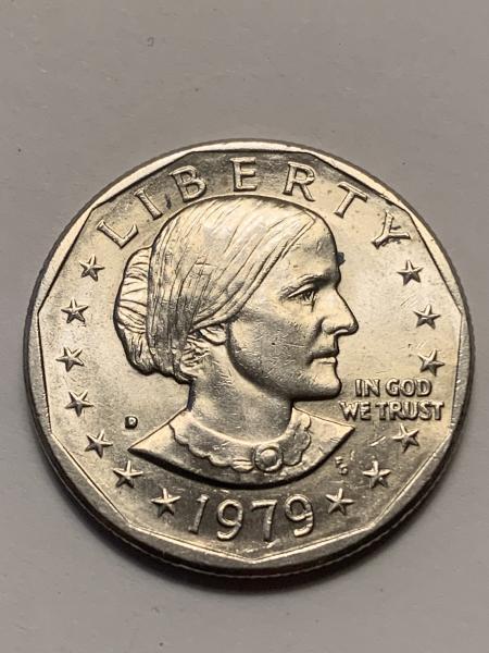 1979 us dollar Susan B antony