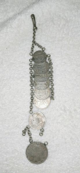 Puerto rico. Watch fob. 1-1896 5 centavos 6-1896&hellip;