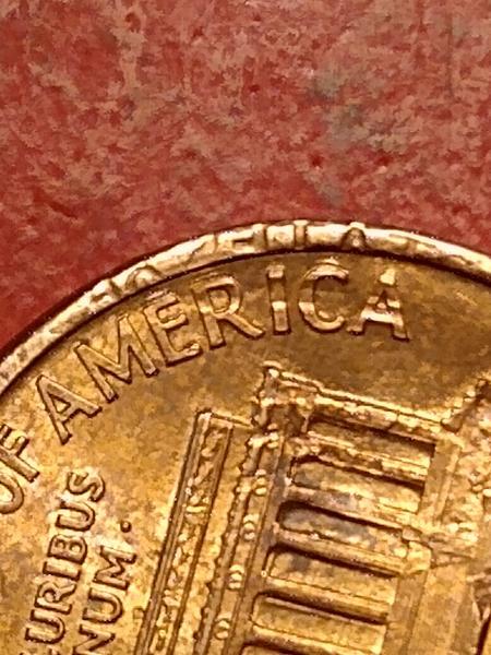 1991 lincoln penny with the words "states of"&hellip;