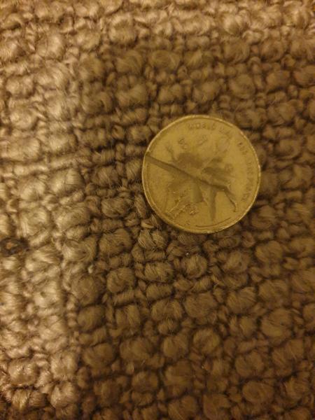 Defect coin Australian 2005 1 dollar coin sorry…