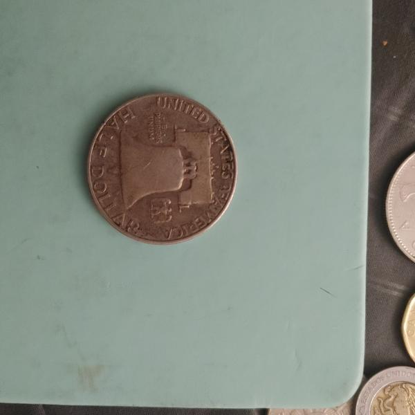 Front side: United states of america half dollar…