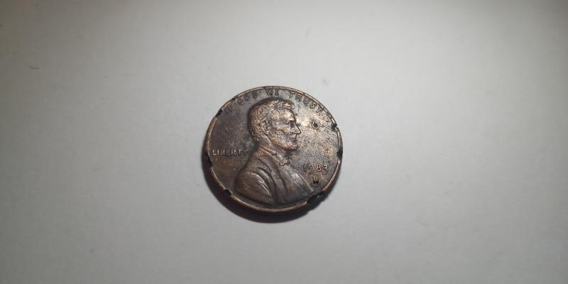 1983 d wheat penny unique rare errors