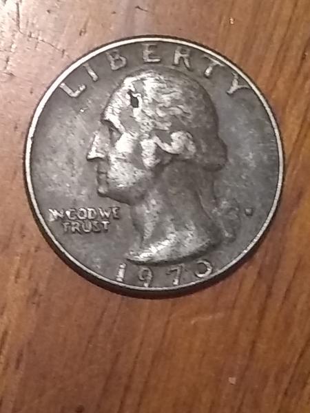 1970 quarter with errors in letters of the&hellip;
