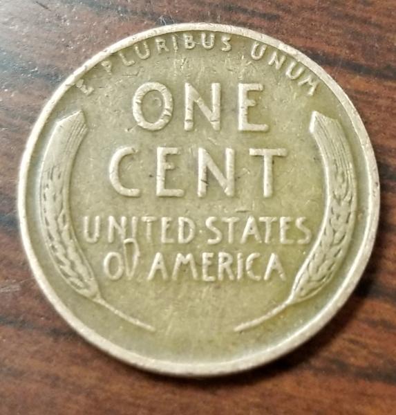 1944 wheat penny no mint ( misprint in&hellip;