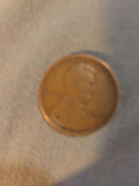 1912 no mint wheat penny in good shape