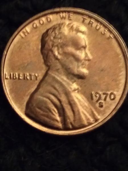 Au Red Lincoln memorial cent 1970 s large…