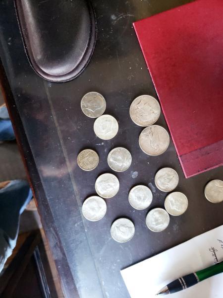 11 Kennedy half dollars (years ranging from 1964,&hellip;