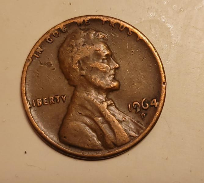 This is a 1964 penny that I'm not&hellip;