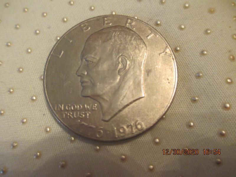 1776-1976 Eisenhower dollar coin no mint mark and&hellip;