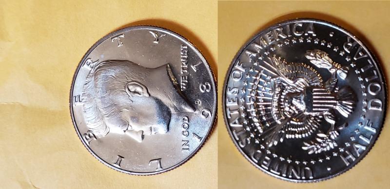 Uncirculated1987 d kennedy half dollar I believe this&hellip;