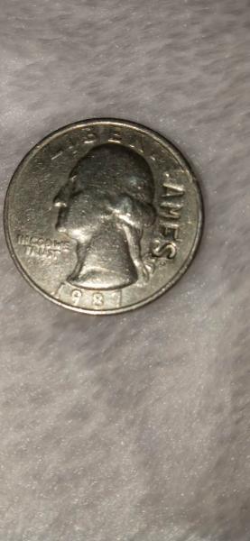 My quarter has it has a stamp on&hellip;