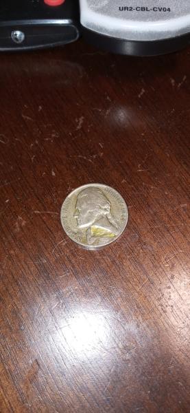 1944 p nickel with chipped collar