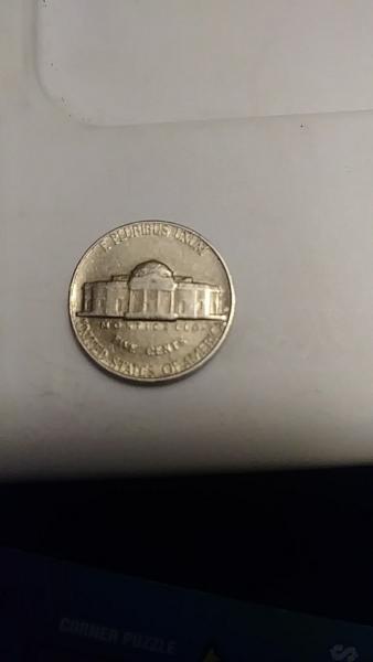 1964 reverse D mint mark nickel