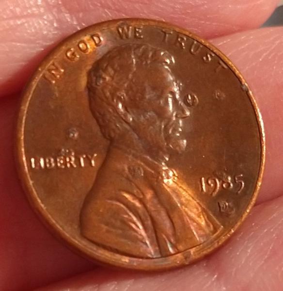 1985 Lincoln Penny who has about 6 mint&hellip;