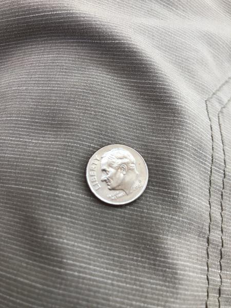 A 2002 D dime with a perfect line&hellip;