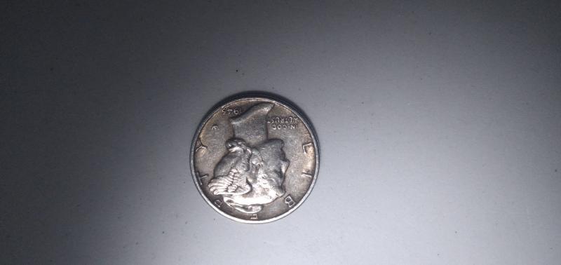 1945 mercury dime with no mint marking ok&hellip;