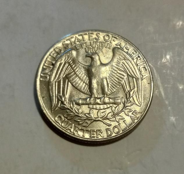 1990D quarter dollar