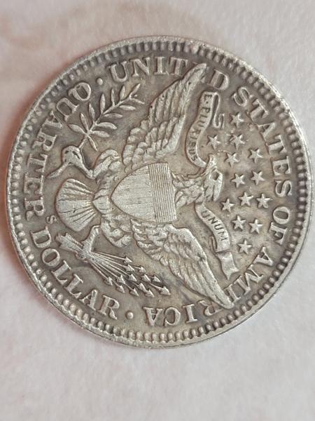 1901 s barber quarter inherited from my grandfather.