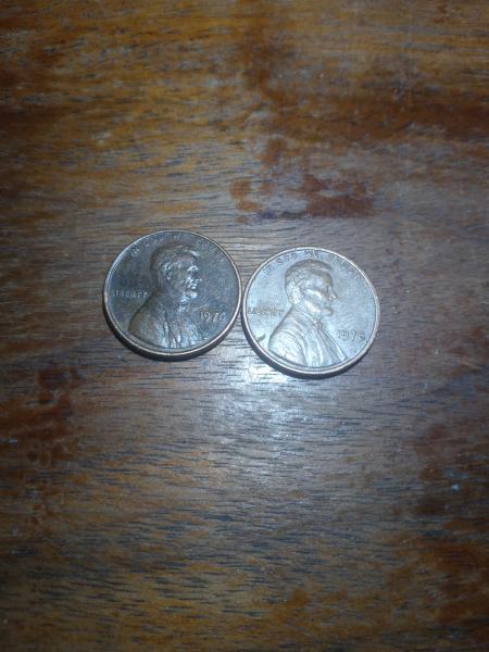Has no mint look closely 1976 penny the&hellip;