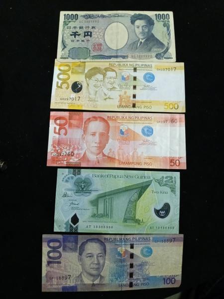 Foriegn currency alittle worn..i believe some to not&hellip;