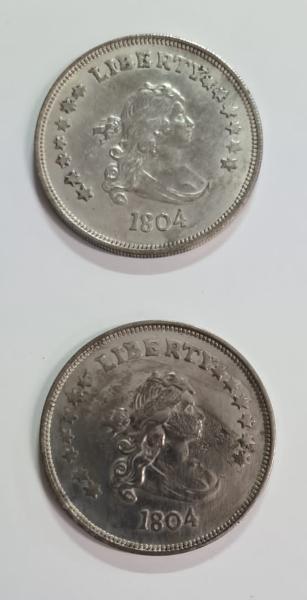 I have 2 coins from 1804 and 3&hellip;