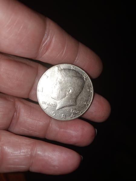 1984 half dollar some of the E is&hellip;