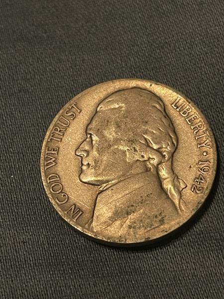 1942 P nickel