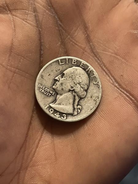1943 Quarter there’s no mint mark I cannot&hellip;